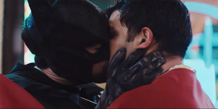 Batman and Superman Kiss In Coheed and Cambria's New Music Video - Big Gay  Picture Show